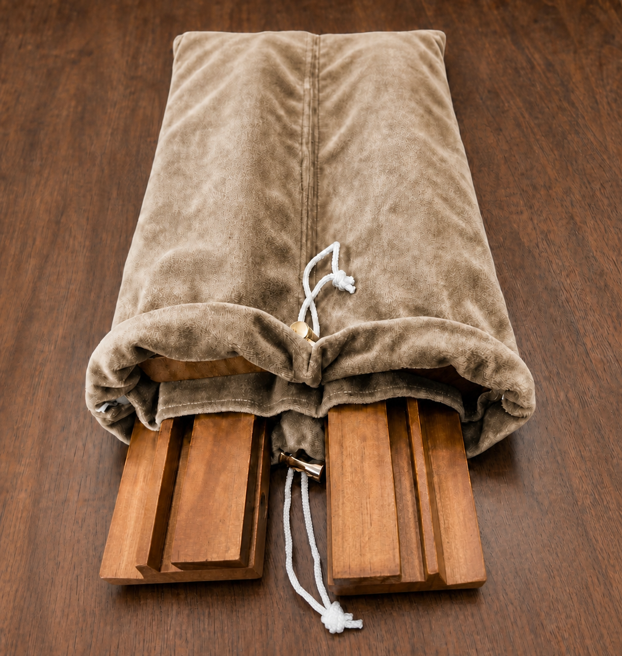 Velvet Mahjong Rack Bag | Extra Thick | 4 Compartments | Bag for Mah Jongg Racks