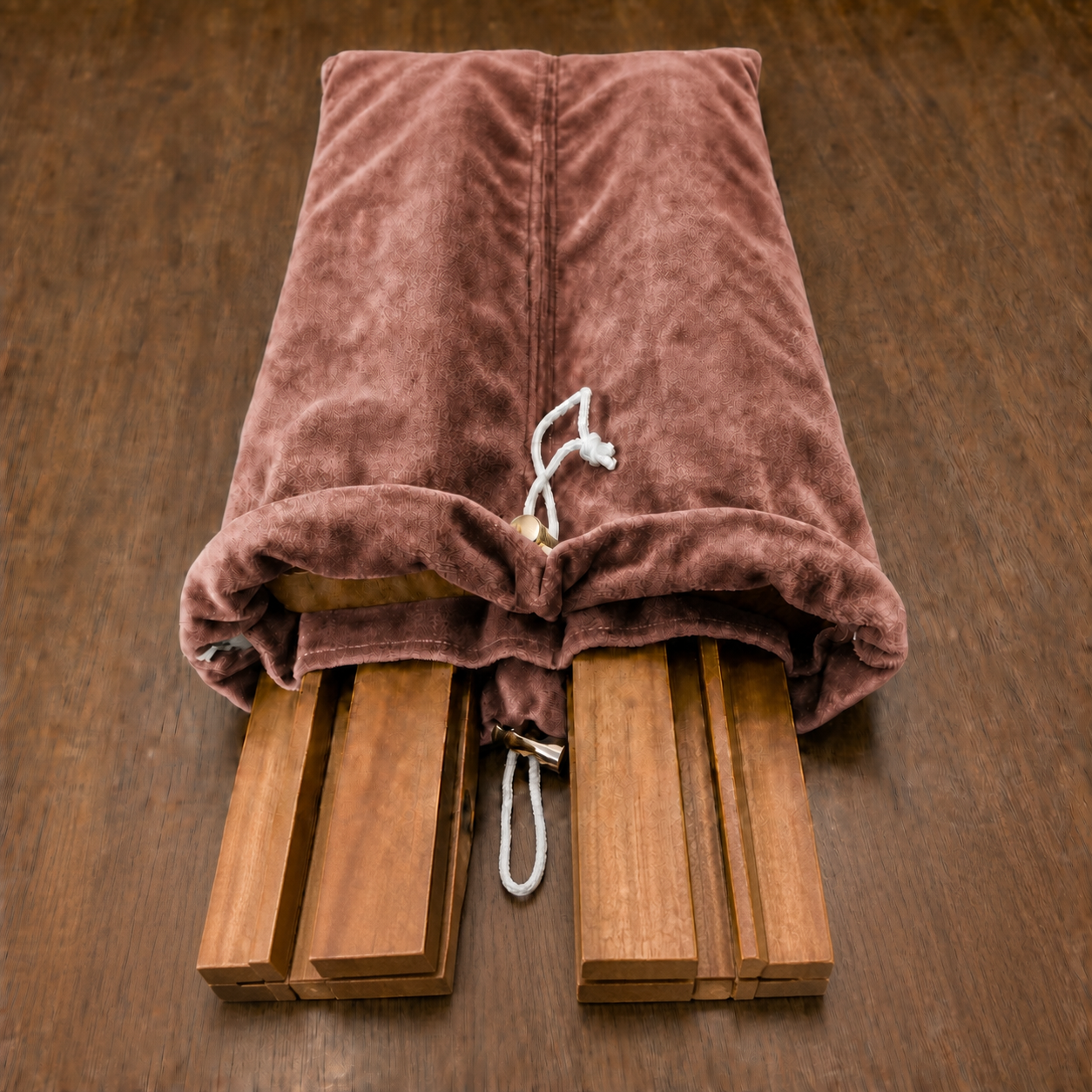 Velvet Mahjong Rack Bag | Extra Thick | 4 Compartments | Bag for Mah Jongg Racks